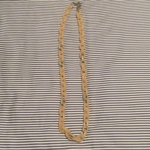 J Crew Factory Blush Acetate Link Necklace